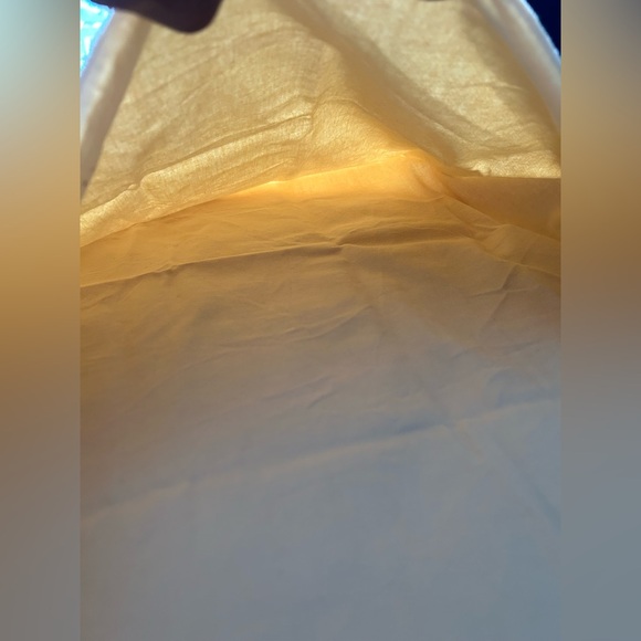 Beige Storage Drawstring Bag - Picture 3 of 8